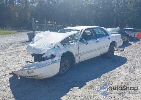 1997 Mercury Grand Marquis Gs from USA, damaged, VIN 2MELM74W2VX717743